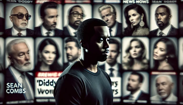 Celebrities distancing themselves from Diddy amid his legal troubles.